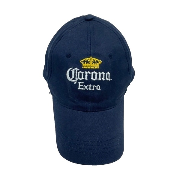 Vintage Corona Extra Unisex Baseball Cap; Navy; Adjustable - Picture 1 of 5